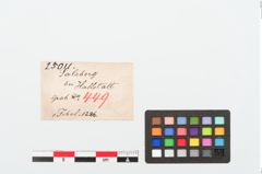 Etiketten zu Bronzebrillenfibel (NHMW-PRAE-025011)
